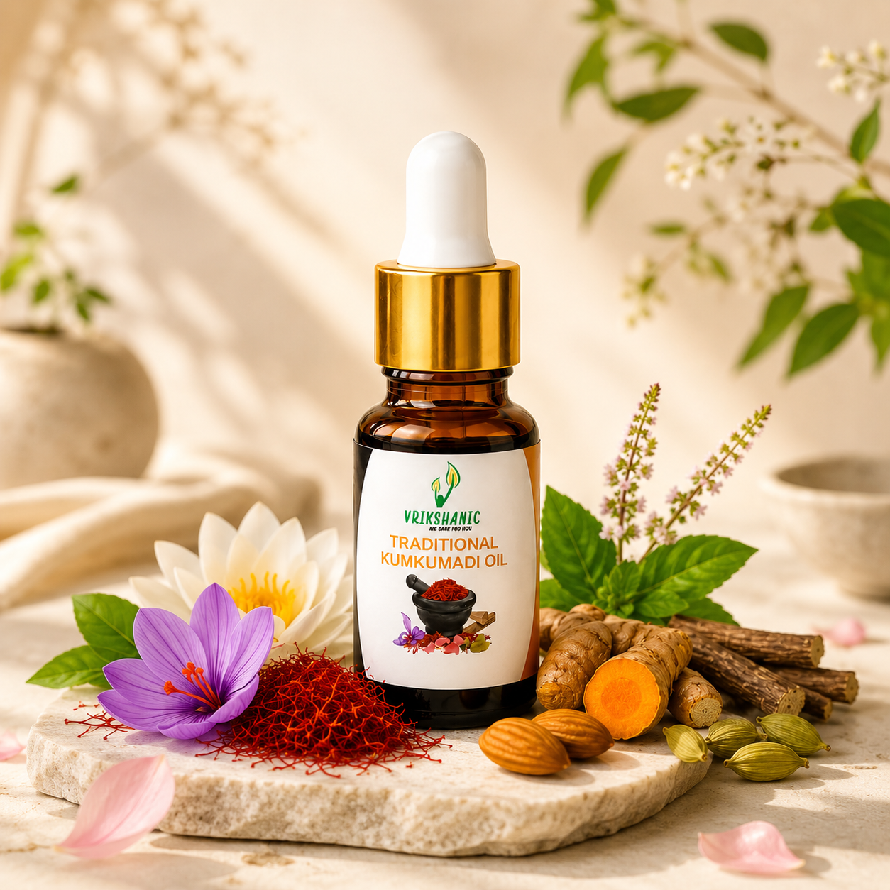 Traditional Kumkumadi Oil