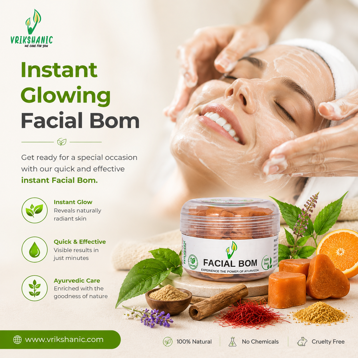 Instant Glow Facial Bom