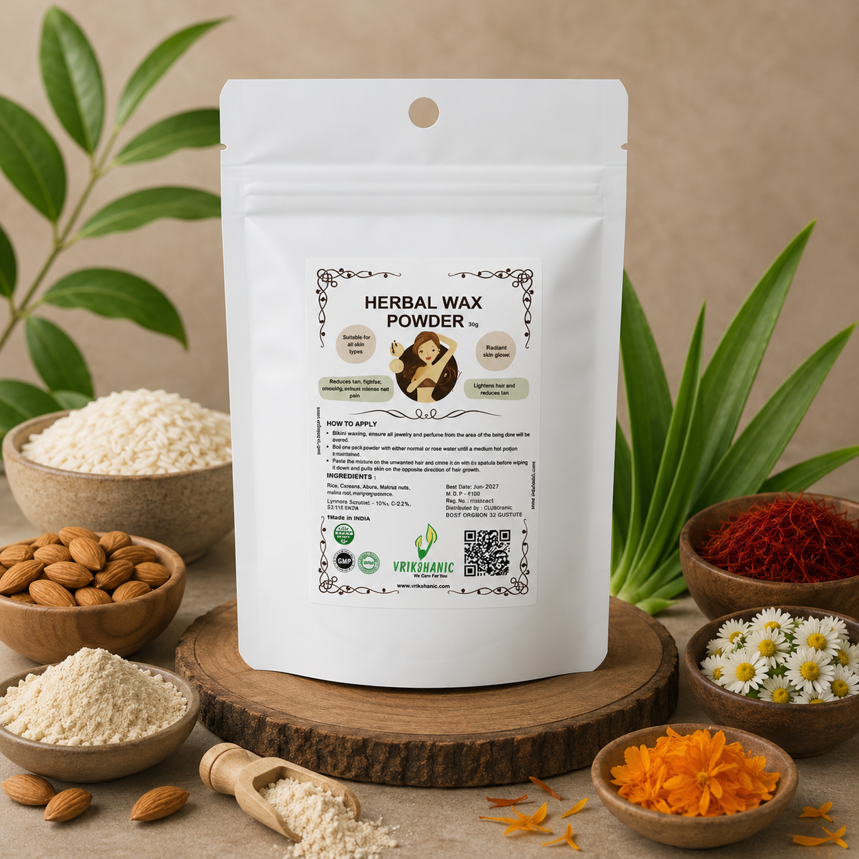 Herbal Wax Powder