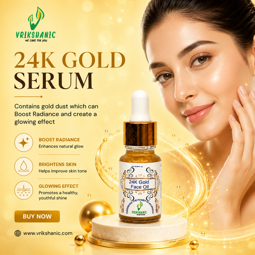 24k Gold Face Oil