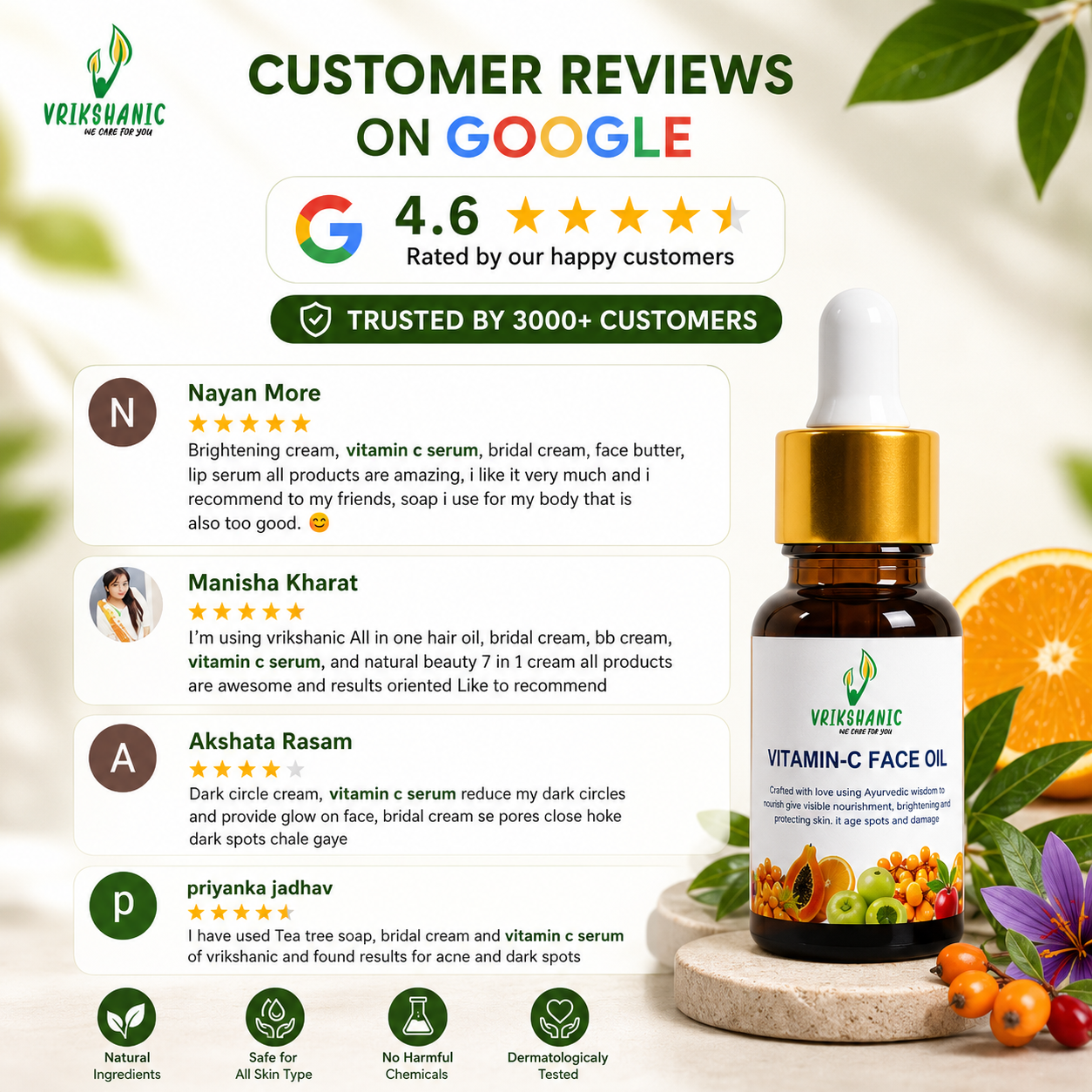 Vitamin-C Face oil