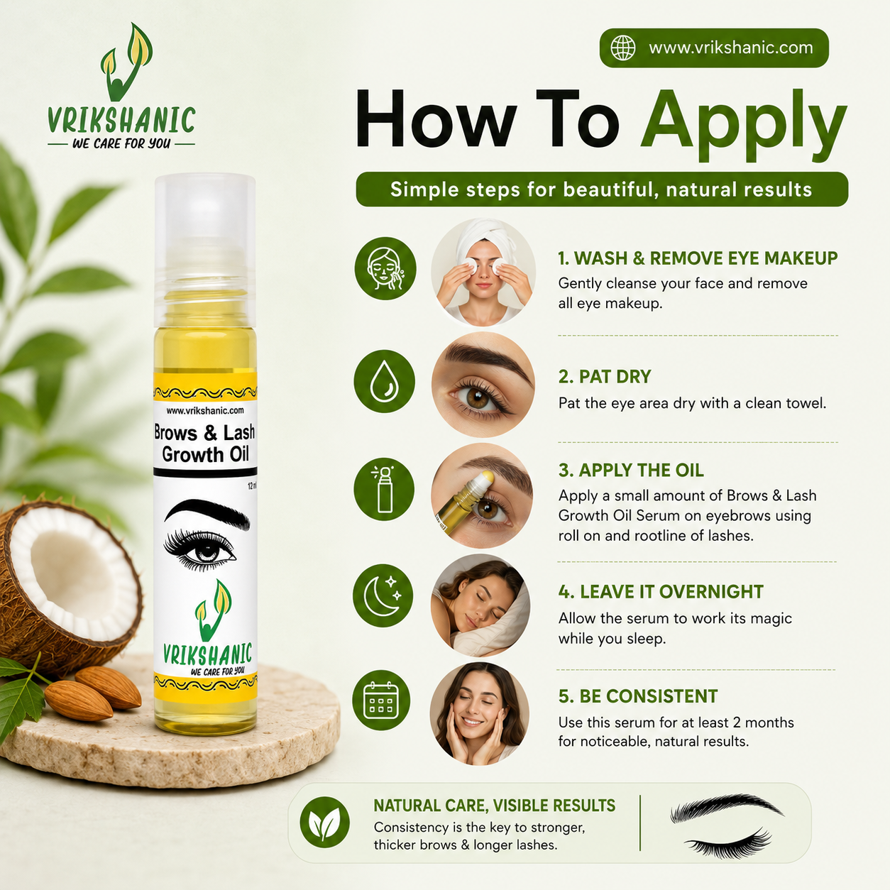 Brows & Lash Growth Oil