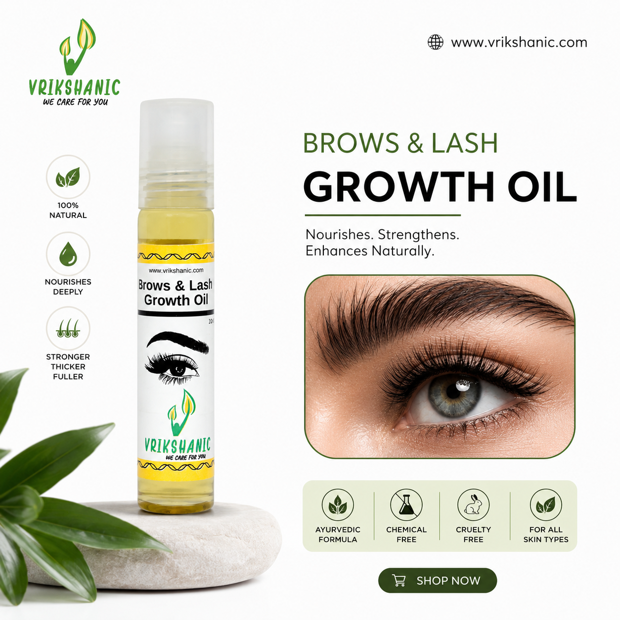 Brows & Lash Growth Oil