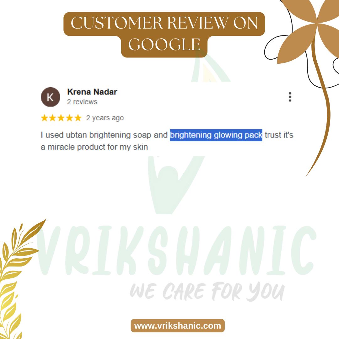 Dark Skin Brightening Pack - Vrikshanic