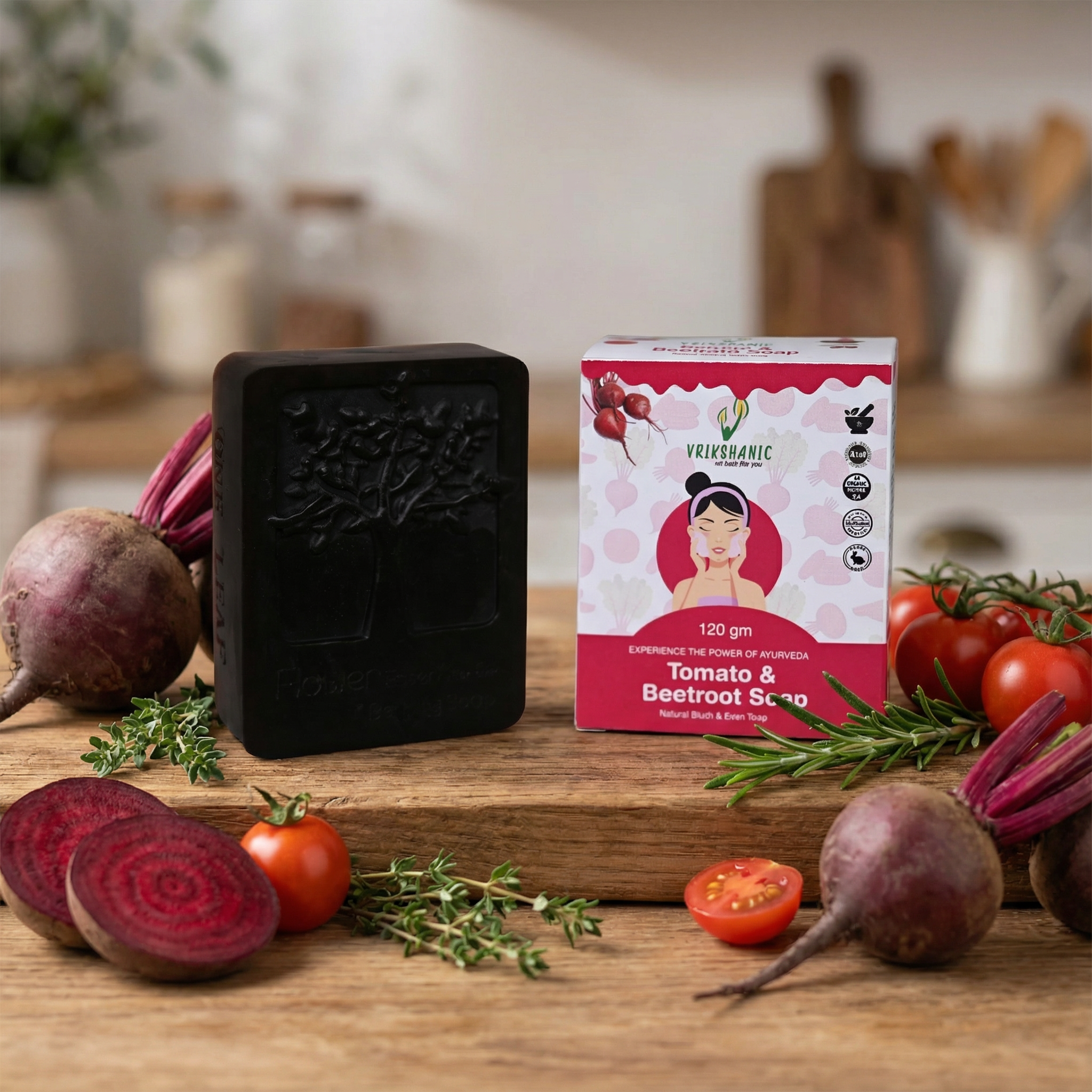 Tomato & Beetroot Soap