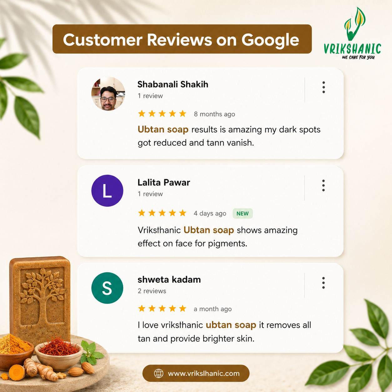 Ubtan Brightening Soap
