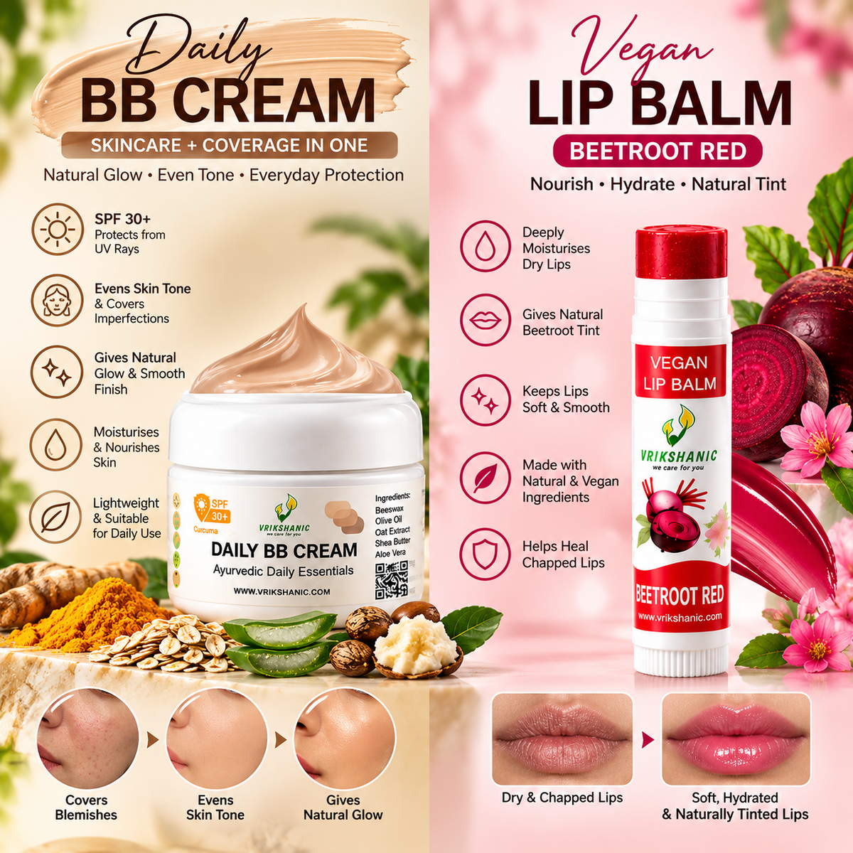 Natural Makeup Combo