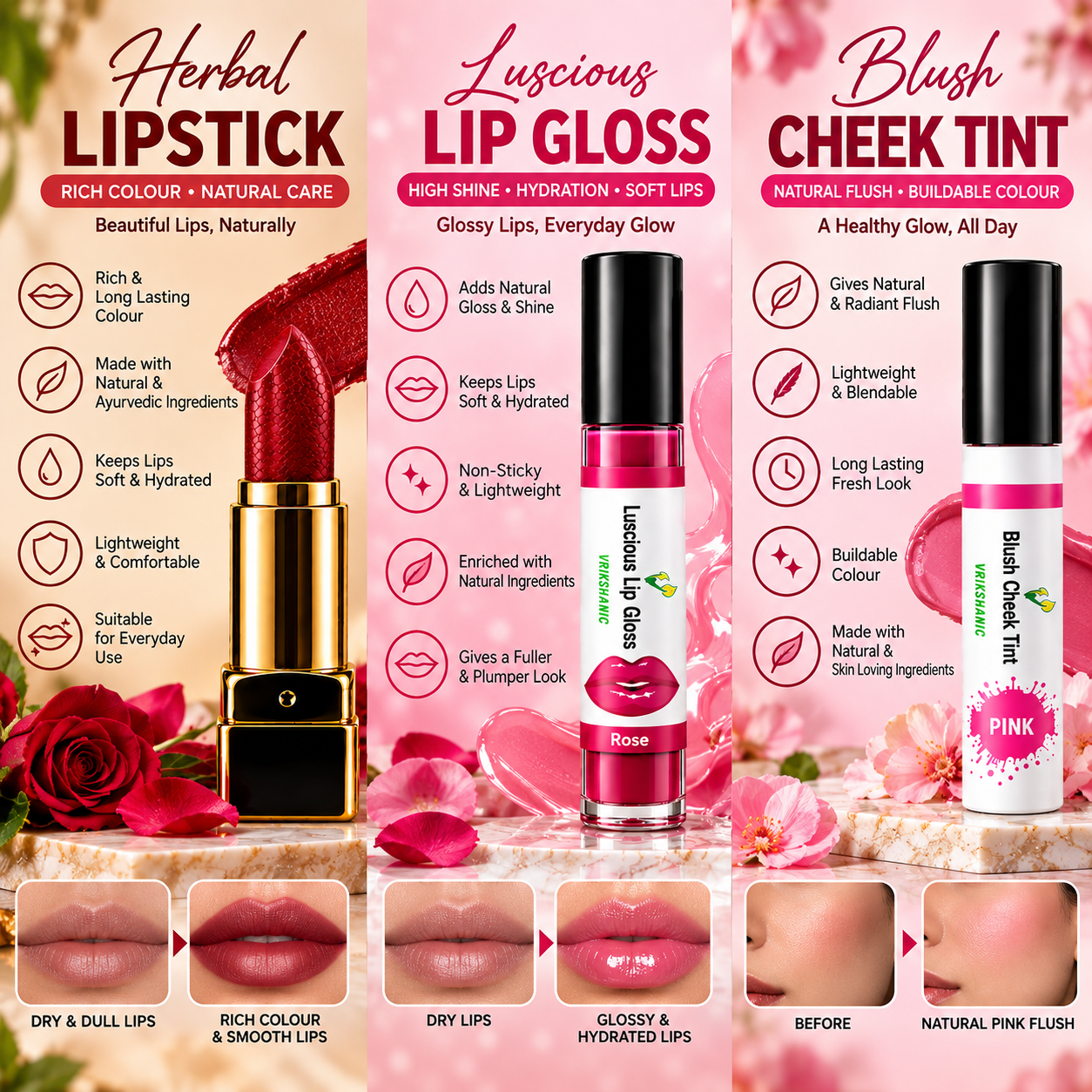 Natural Makeup Combo