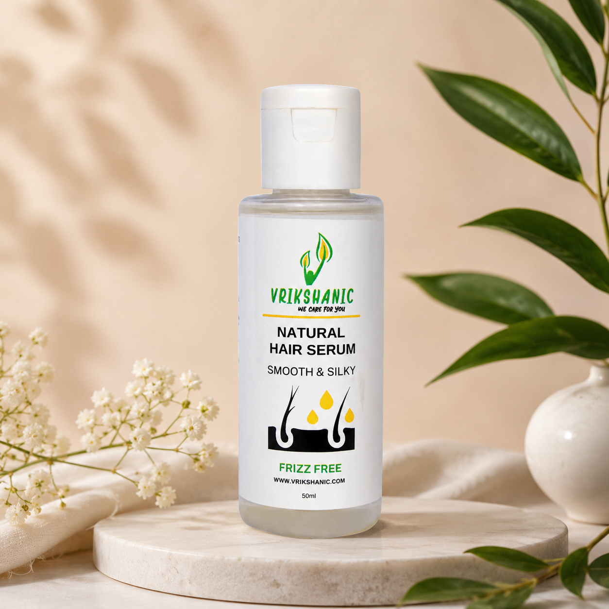 Natural Hair Serum - Vrikshanic