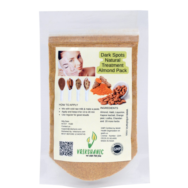 Dark Spots Natural Treatment Almond Pack