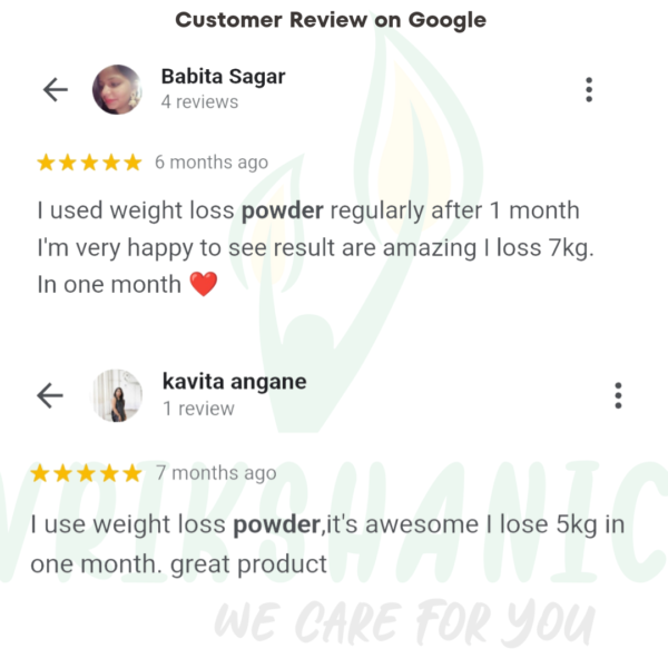 Herbal Weight Loss Powder