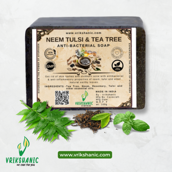 Neem Tulsi & Tea Tree Soap