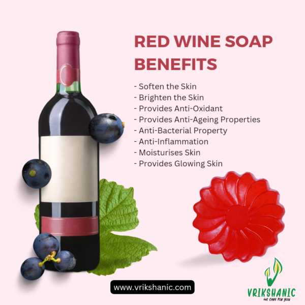 Red Wine Anti - Ageing Soap