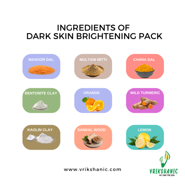 Dark Skin Brightening Pack