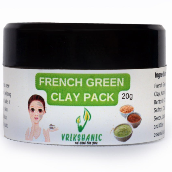French Green Clay pack